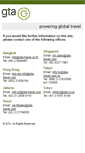 Mobile Screenshot of gbs.gta-travel.com