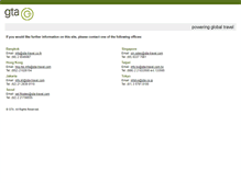 Tablet Screenshot of gbs.gta-travel.com